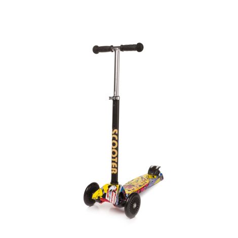 4Baby Mini Scooter – hulajnoga balansowa do 50 kg | Żółty